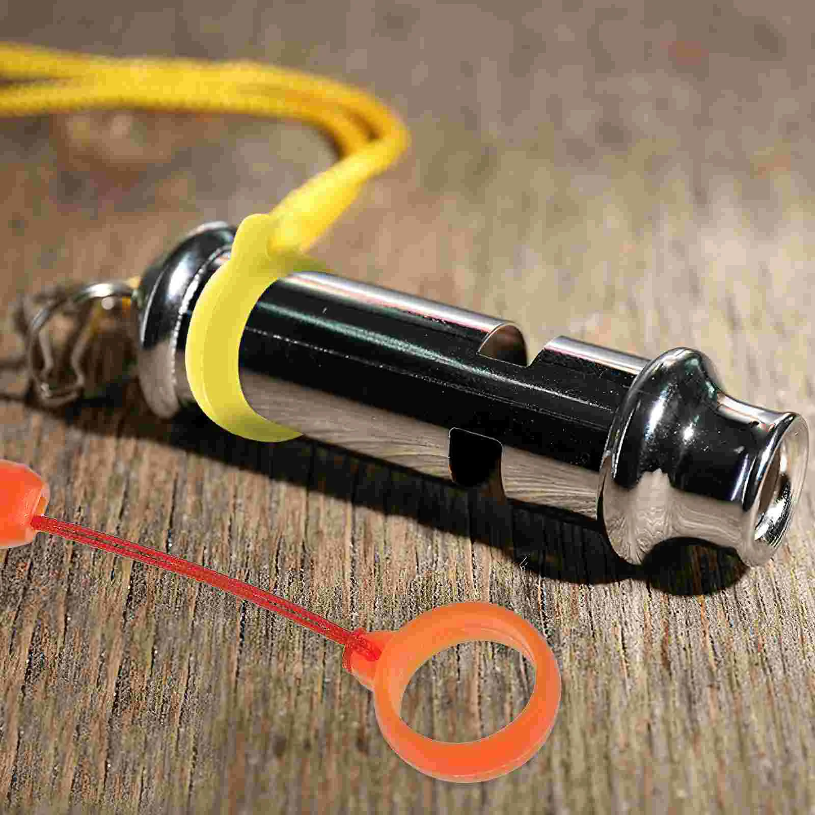 Набор ремешков из 8 шт. с кольцом-подвеской анти-потерянные силиконовые круглые