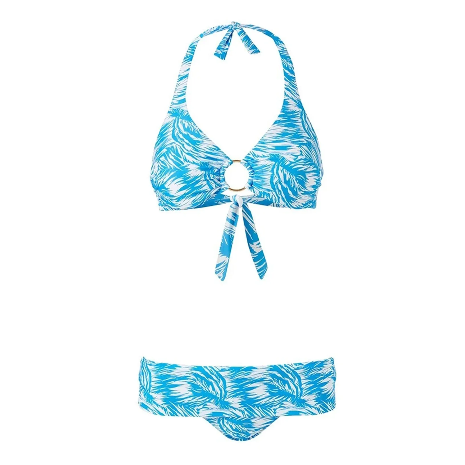 

Women's Fashion Sexy Open Back Adjustable Split Beachwear Bikini