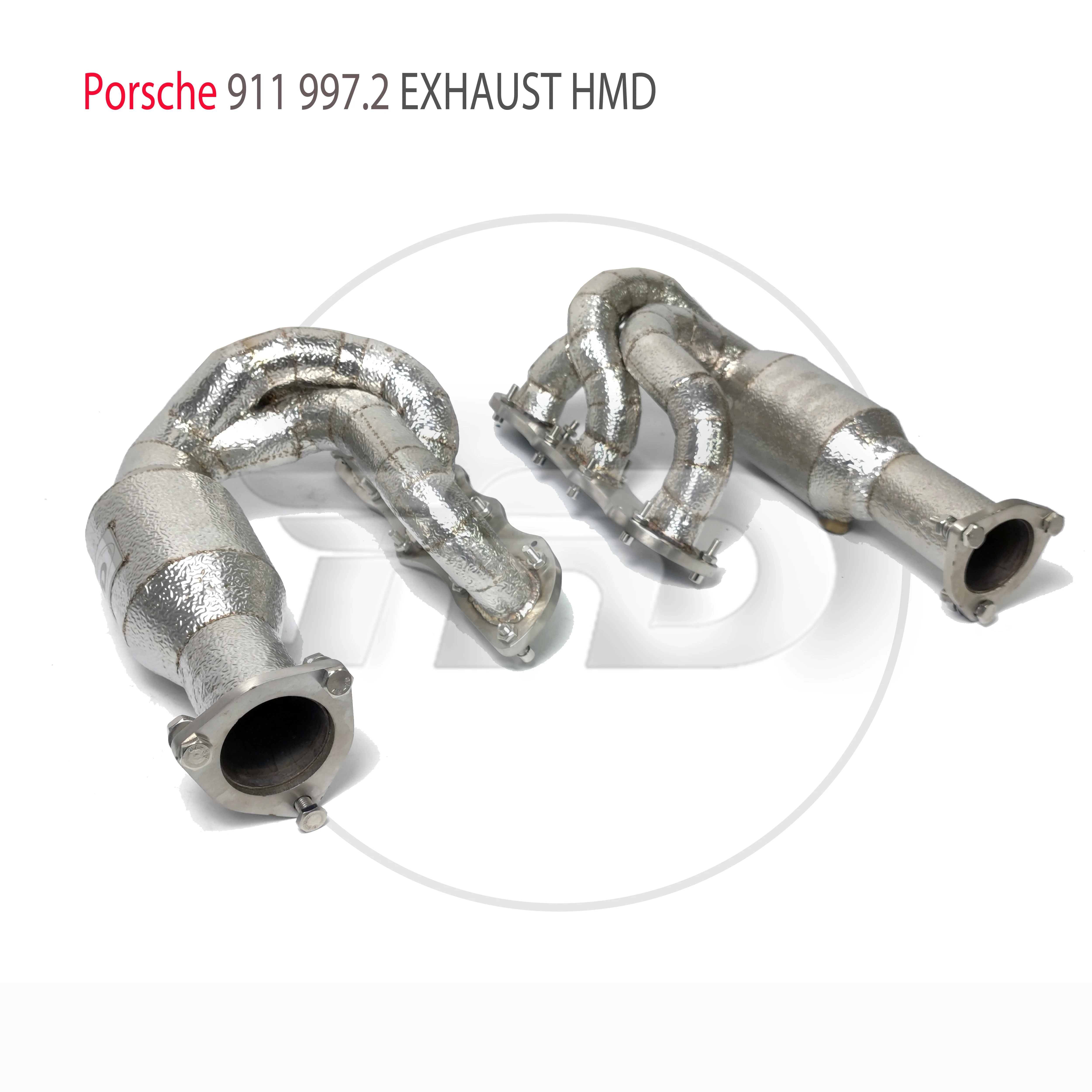 

HMD Exhaust Manifold High Flow Downpipe for Porsche 911 997.2 Car Accessories With Catalytic Header Without Cat Catless Pipe
