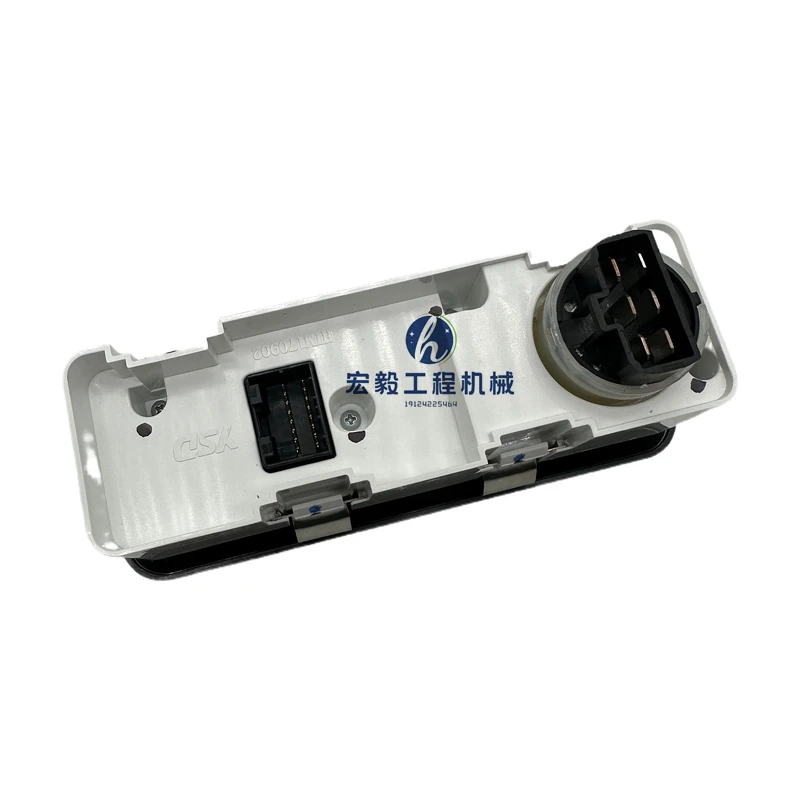 Фото XCMG XE100DA переключатель кондиционера XCMG XE75DA PLUS 75DA панель управления кондиционером 12 В №3