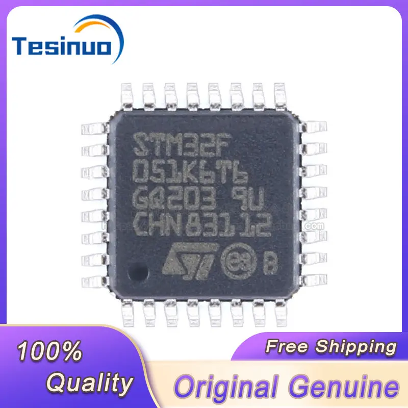 

5/PCS New Original STM32F051K6T6 LQFP-32 ARM Cortex-M0 32-bit microcontroller -MCU In Stock