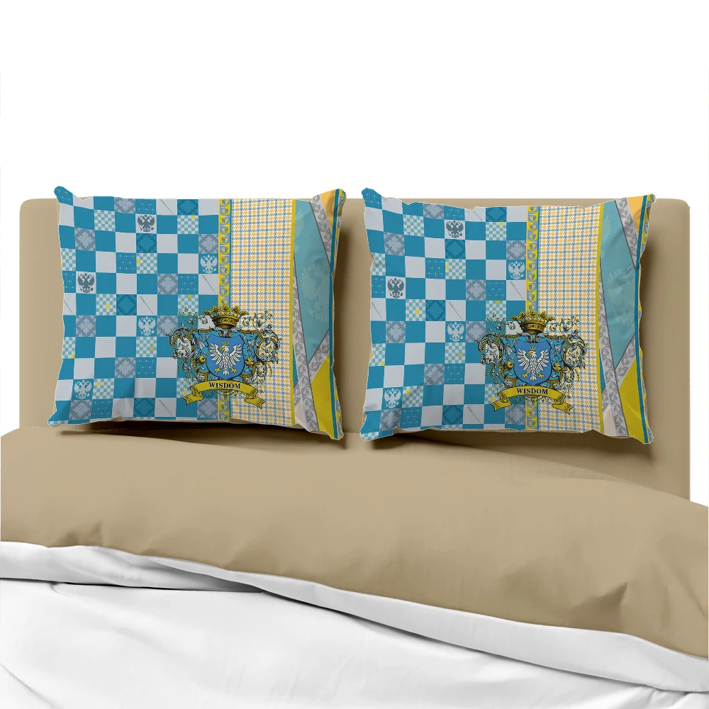 

Luxury Pillow cover for sofa Decorative pillow case Bedding Pillowcase Pillowcovers 50x70 50x75 50x80 BLUE