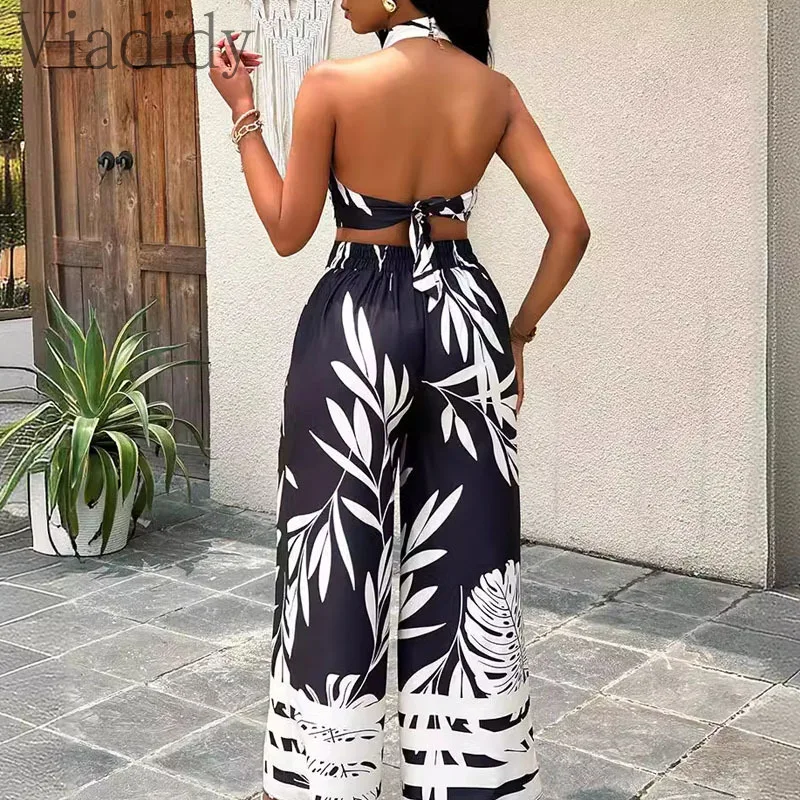 Женский сексуальный топ на шнуровке с лямкой через шею и открытой спиной широкие