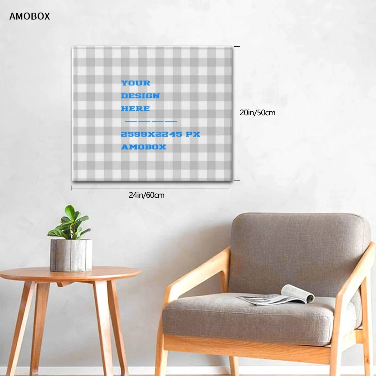 AMOBOX-Custom Poster Декоративная живопись настенные плакаты на холсте Художественная