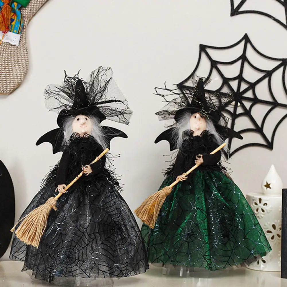 

Halloween Decorations Ghost Festival Witch Doll Tree Party Desktop Decoration Top Star Witch Doll Doll Ornaments