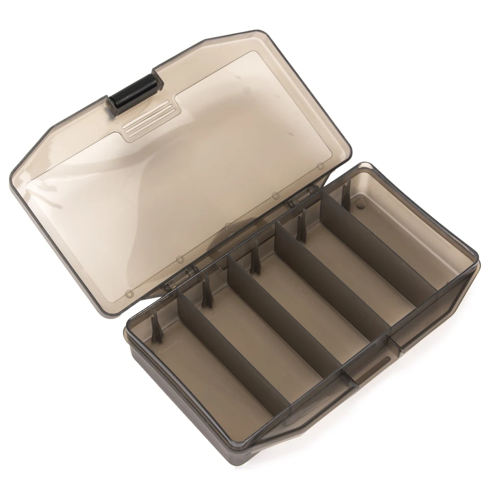 

5 Cells Fishing Lure Tools Storage Box Brown Big Space Fishing Tackle Box Durable Fishing Lure Baits Storage Box Storage Drawers