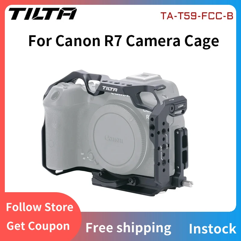 TILTA TA-T59-B-B для Canon R7 RIG фюзеляж защитный полный корпус камеры защитная рамка