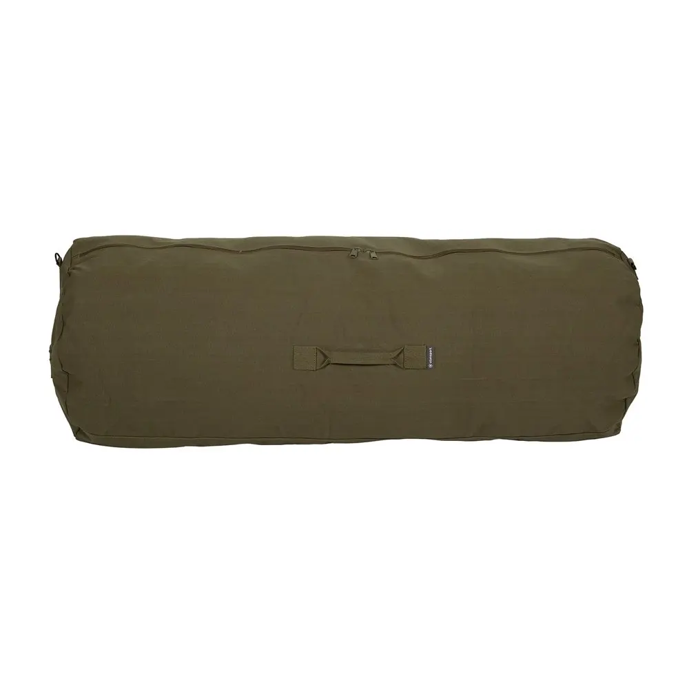 Zippered Canvas  Duffel Bag - O.D. Green