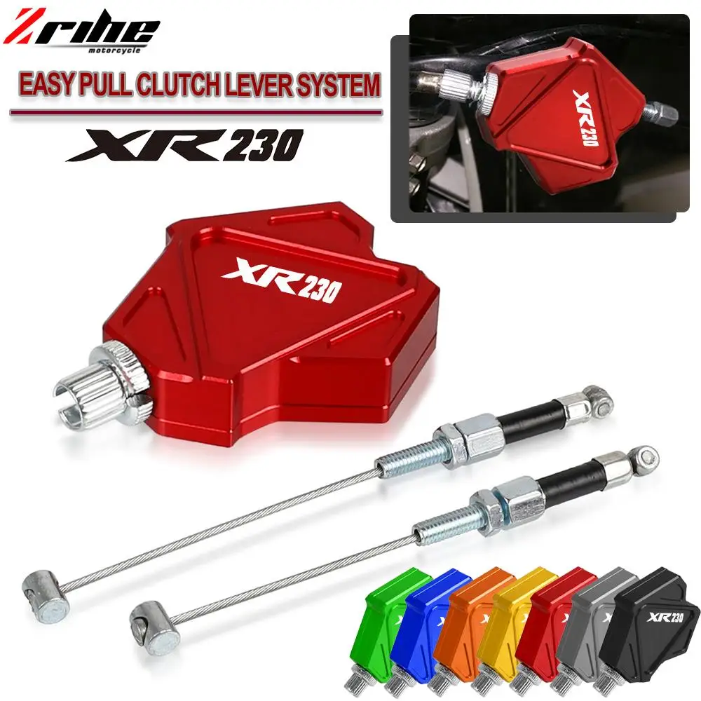 

Motorcycle Accessories For Honda XR230 XR 230 2005-2012 2013 Motocross Dirt Pit Bike Stunt Clutch Lever Easy Pull Cable System