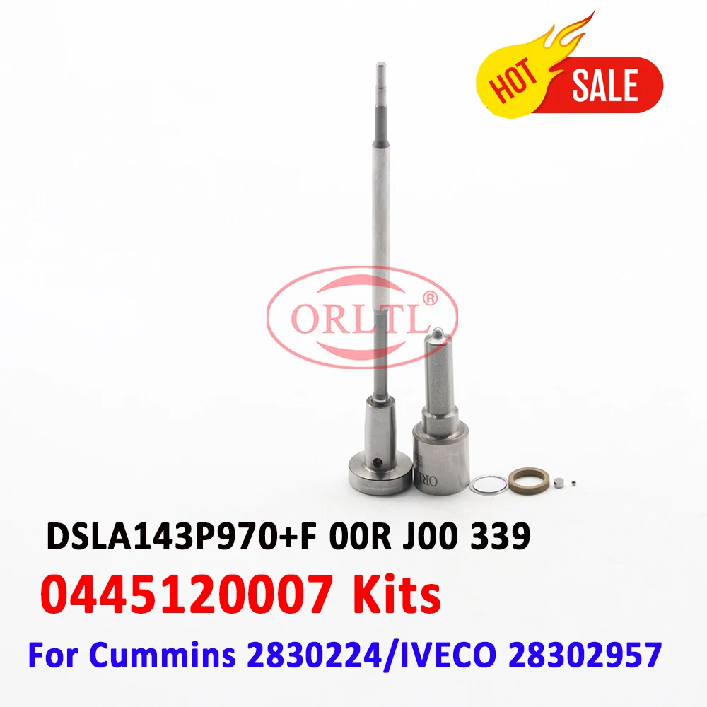 ORLTL 0445120007 Комплекты для ремонта топливных форсунок Форсунка DSLA143P970 КЛАПАН F 00R J00 339