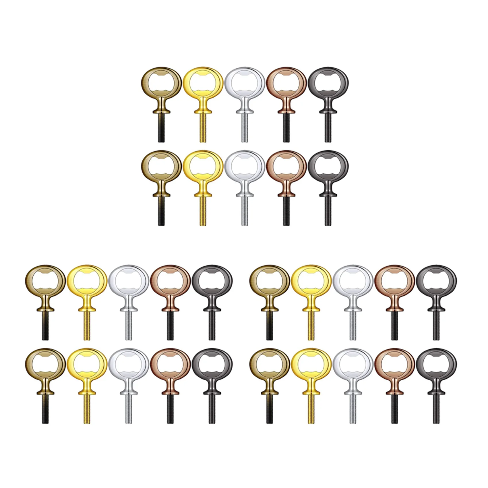 

30 шт., металлические открывалки для бутылок