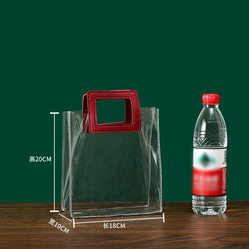 

Прозрачная сумка-тоут ПВХ