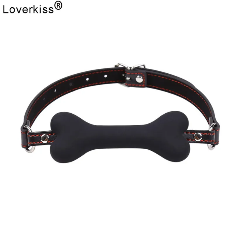 Funny Dog Slave Adult Games Bite Silicone Bone Open Mouth Gag Ball Sex Toys Bdsm Bondage Restaints Erotic Products Ring | Красота и