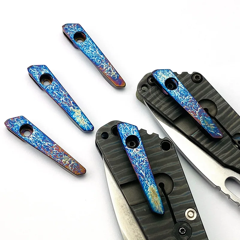 

Карманный складной нож с ЧПУ 1 шт., клипса из титанового сплава для ножей Strider SNG/SMF