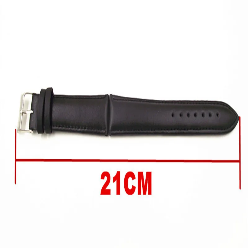 Wholesale High Quality 50PCS/Lot 20MM Genuine Leather Watch Band Watch Strap Watch Parts-Black ,Brown,Coffee Color-0201108