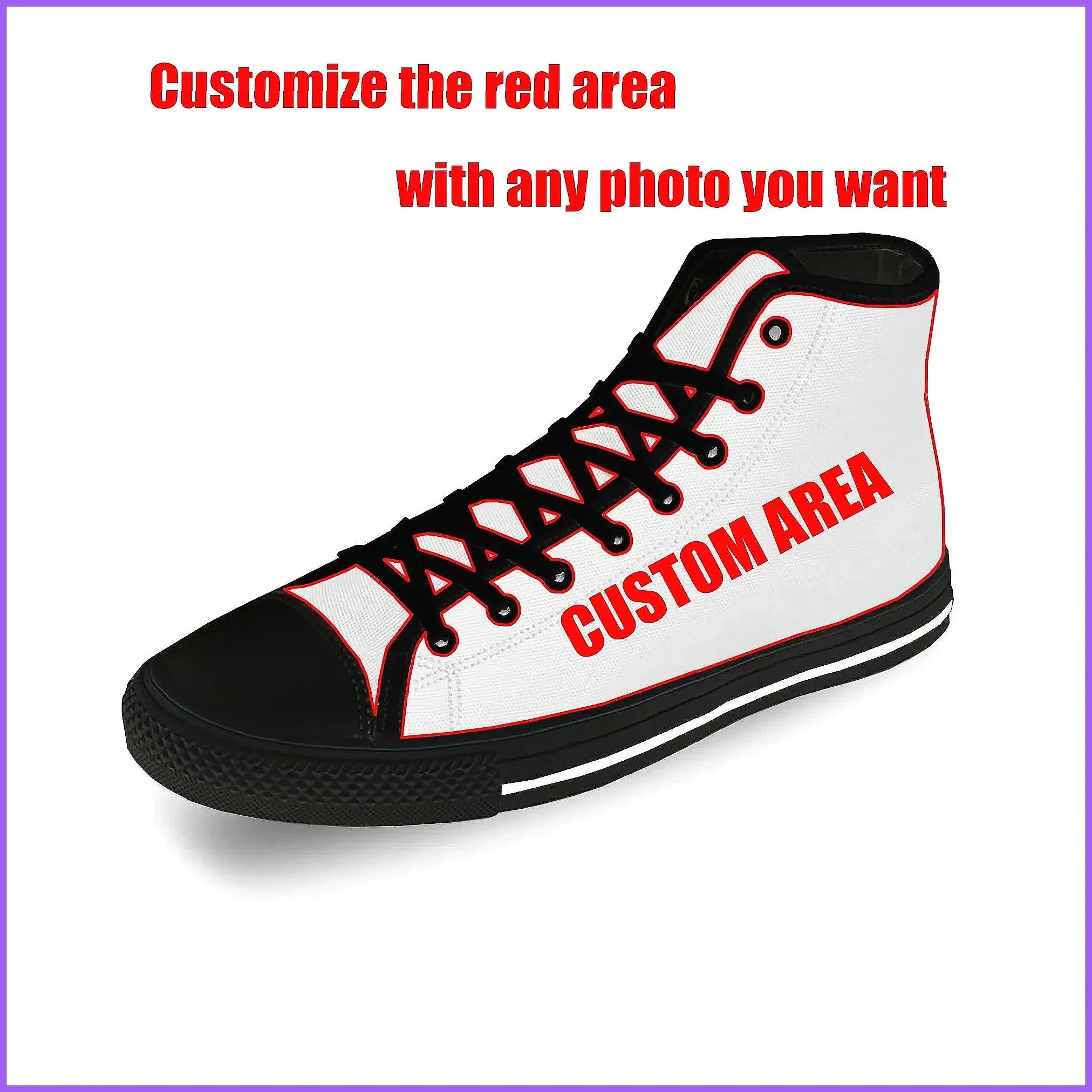 Кеды Avenged Sevenfold A7X Custom High Top из канваса для мужчин и женщин, повседневная обувь унисекс для пар (art.: 3920da7d9d59b) - 3920da7d9d59b