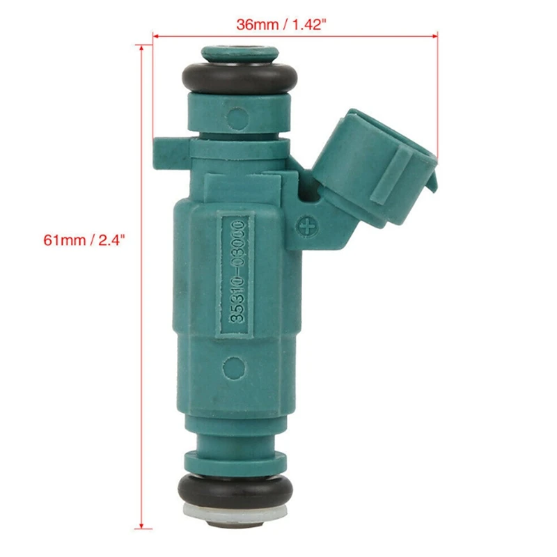 Качественная топливная форсунка 35310-03000 3531003000 Для Hyundai I10 IA PA I20 Kia Picanto TA Rio III 1.2L G4LA