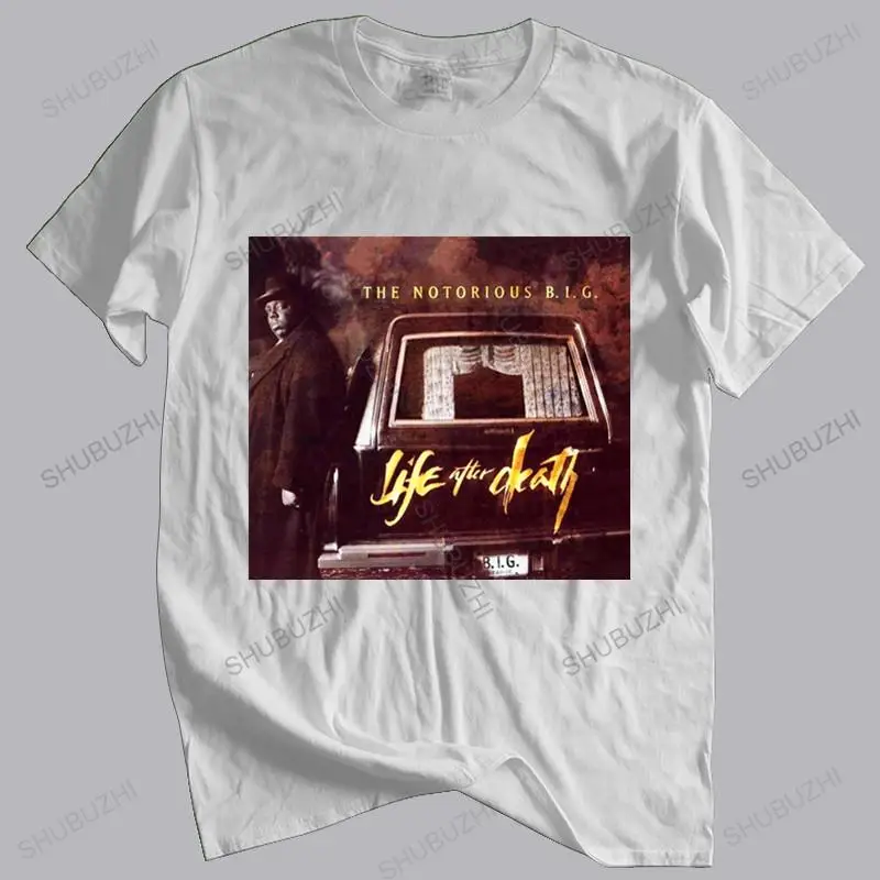 

summer t-shirt shubuzhi brand teeshirt NOTORIOUS BIG T SHIRT life after death vinyl cd cover tee unisex t-shirt loose style tops