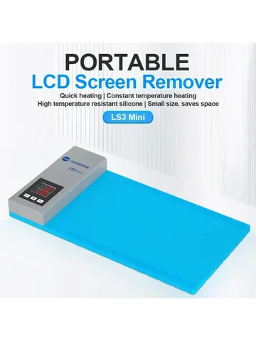 SUNSHINE LS3 Мини-средство для удаления ЖК-экрана, нагревательная сепараторная накладка для телефона, ремонтная разделительная накладка для iPad, инструменты для демонтажа ЖК-дисплея