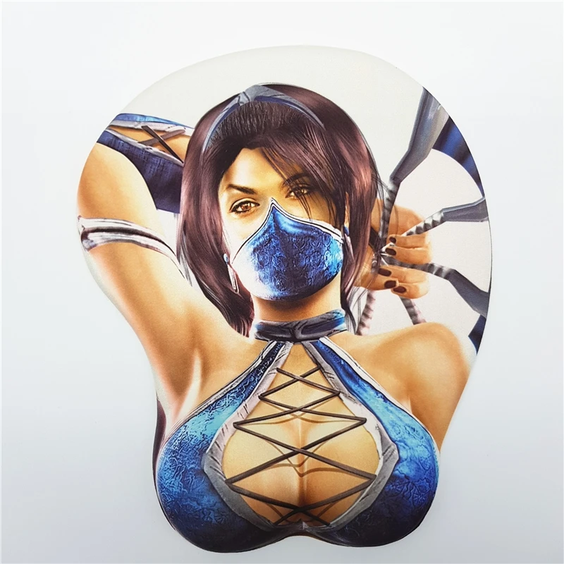 

Sexy Anime Gaming Mouse Pad Big Soft Breast 3D Gaming Mouse Pad Wrist Rest