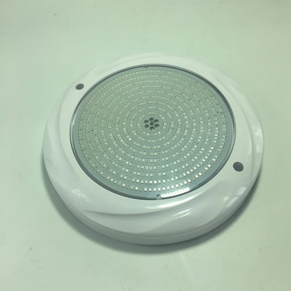 Pool Light LED 12V Wall Mount Plastic Underwater Spotlight 18W 42W Switch on/off RGB Sync Pure White Blue Color