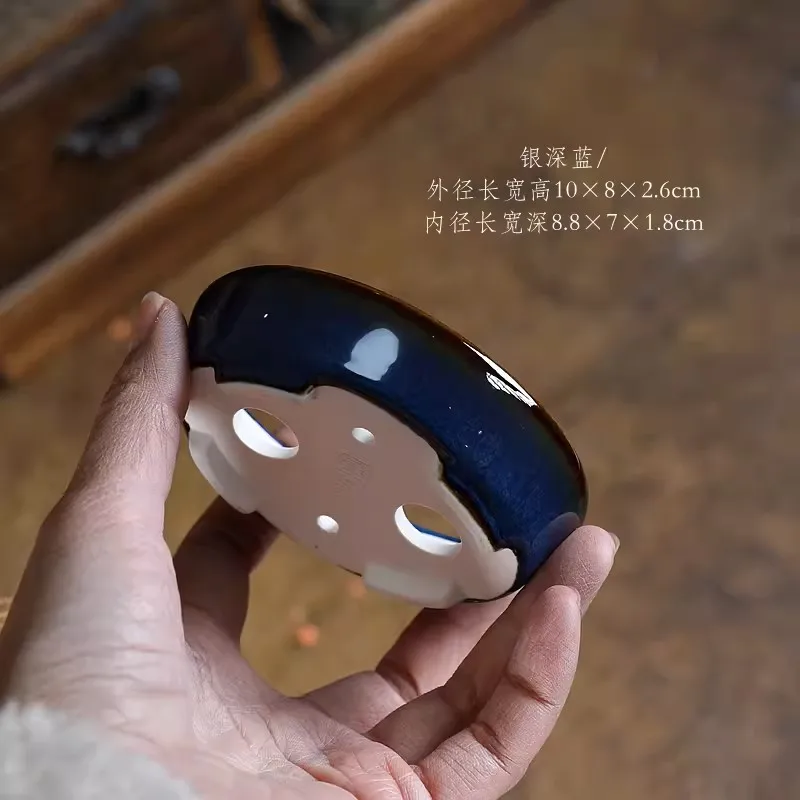 

Керамический фарфоровый овальный цветочный горшок