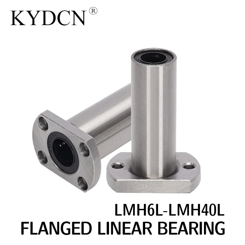 1 шт. LMH6LUU LMH8LUU LMH10LUU LMH12LUU длинный тип фланца высокого качества линейный подшипник