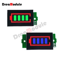 1 8s lithium battery power meter display module three string led lithium battery pack indicator board 3 34v battery power tester