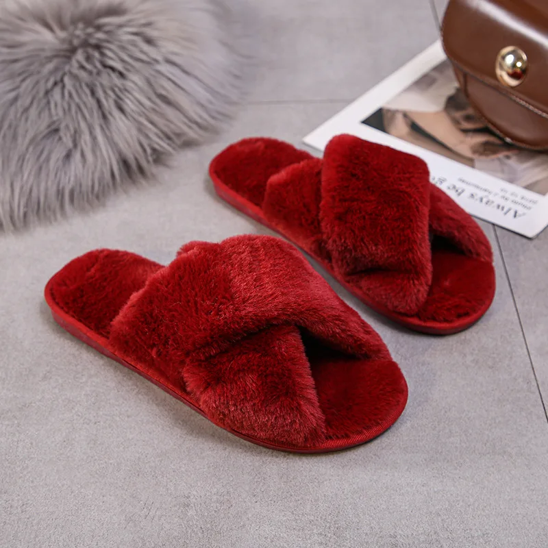 

2022 New Cotton Slippers Female Cotton Slippers qiu007 21--30