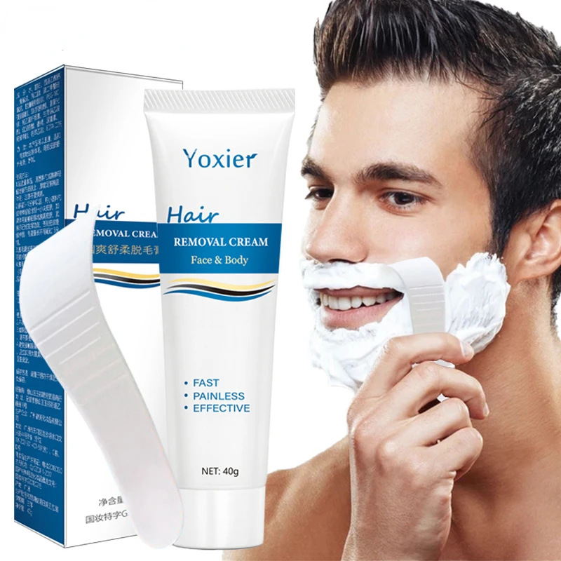 

Yoxier Painless Hair Removal Cream Arm Leg Underarms Face Bikini Line Full Body Repair Gentle Non-Irritating Skin Care Dropship