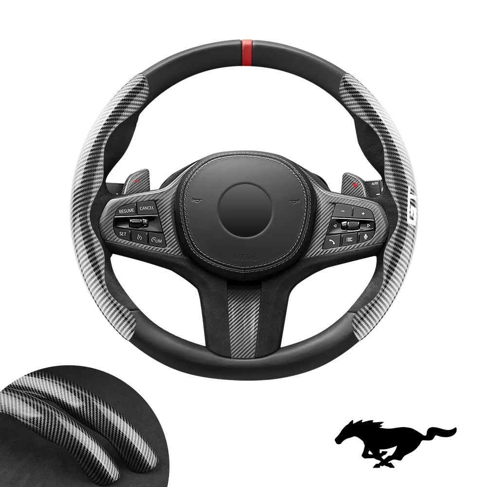 

for ford Roush svt Cobra mustang GT F-150 f150 f250 f350 v8 raptorcar ashtray cenicero car steering wheel cover car accessories