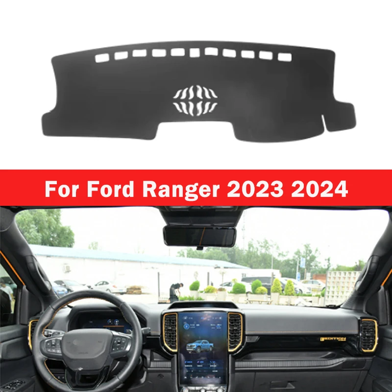 Защитная крышка приборной панели для Ford Ranger Raptor Wildtrak LHD RHD 2023 2024