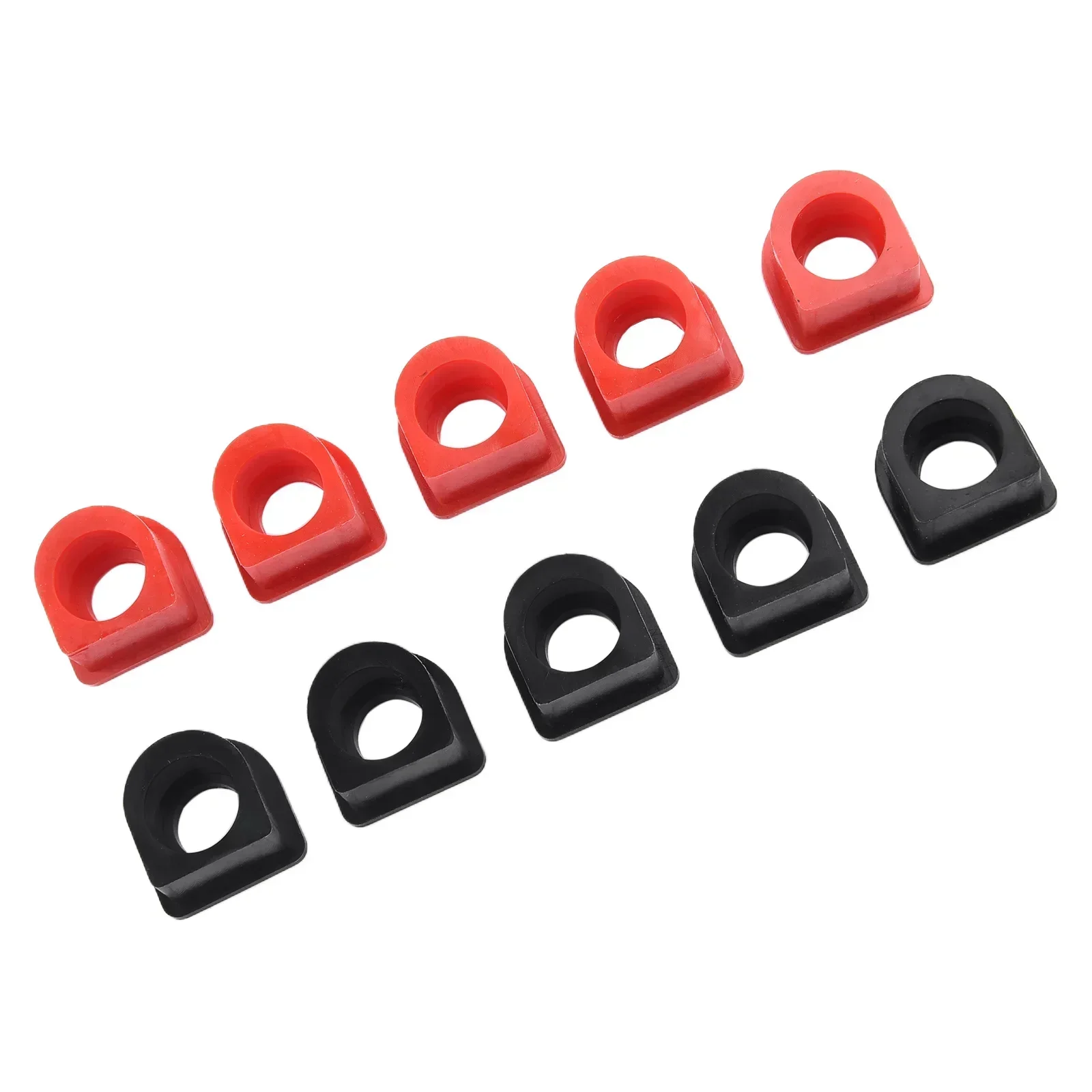 10 шт. водонепроницаемые твердые вилки для кабеля красные черные фиксированные
