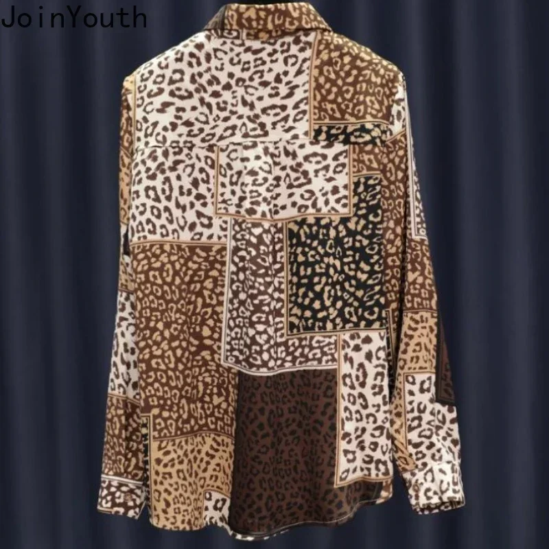 Темпераментные женские топы блузки винтажные рубашки с длинным рукавом в стиле