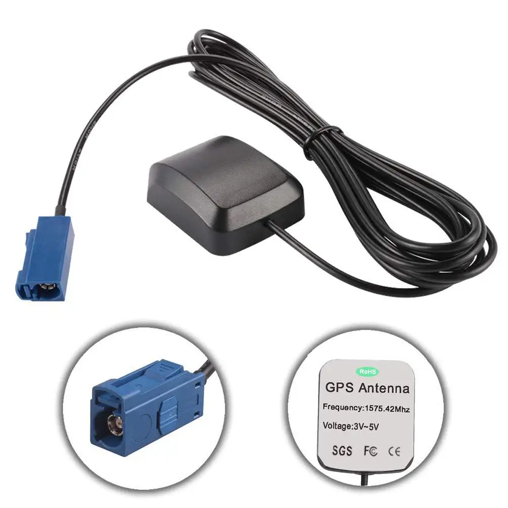 Купи Universal Car GPS Receiver Car GPS Antenna Amplifier Auto Aerial Adapter Male Plug Active Aerial Cable for Navigation Head Unit за 86 рублей в магазине AliExpress