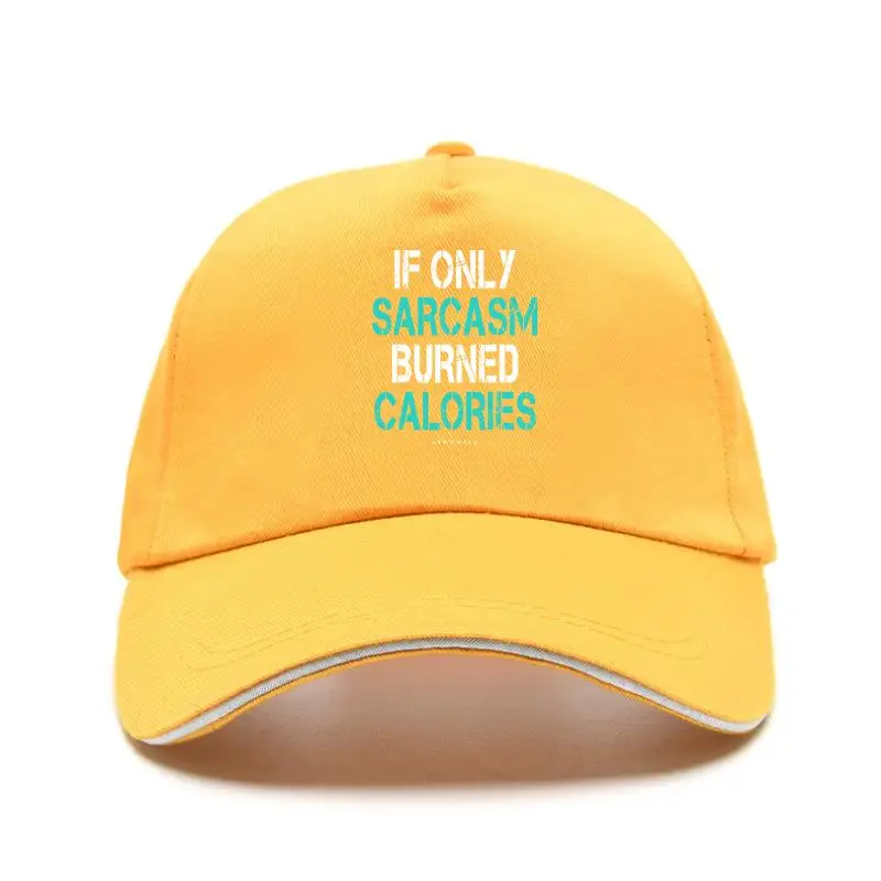 

New cap hat If Ony arca Burned Caorie Baseball Cap - Funny Gy Baseball Cap