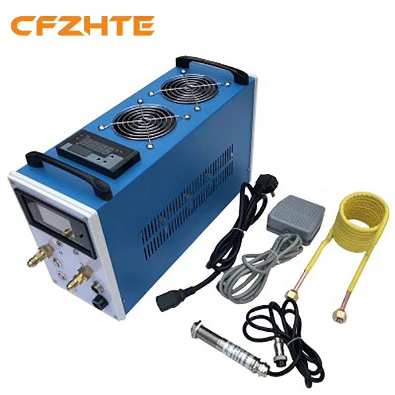 

NEW 2800W ZVS Induction Heater Metal Smelting Furnace Metal Quenching Equipment Adjustable power+Temperature control 1-600 ° C