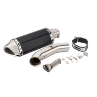 for ktm duke 250duke 390rc 390duke 125rc 125 2017 2018 2019 motorcycle exhaust with mid link pipe muffler without db killer