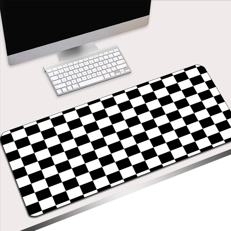 

Коврик для мыши шахматный игровой коврик для Мыши игровые Компьютерные аксессуары Аниме настольный коврик Xxl ковер Расширенный ПК 900x400 Наст...