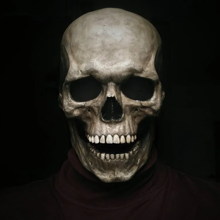 

Шлем с черепом, ужасная латексная маска