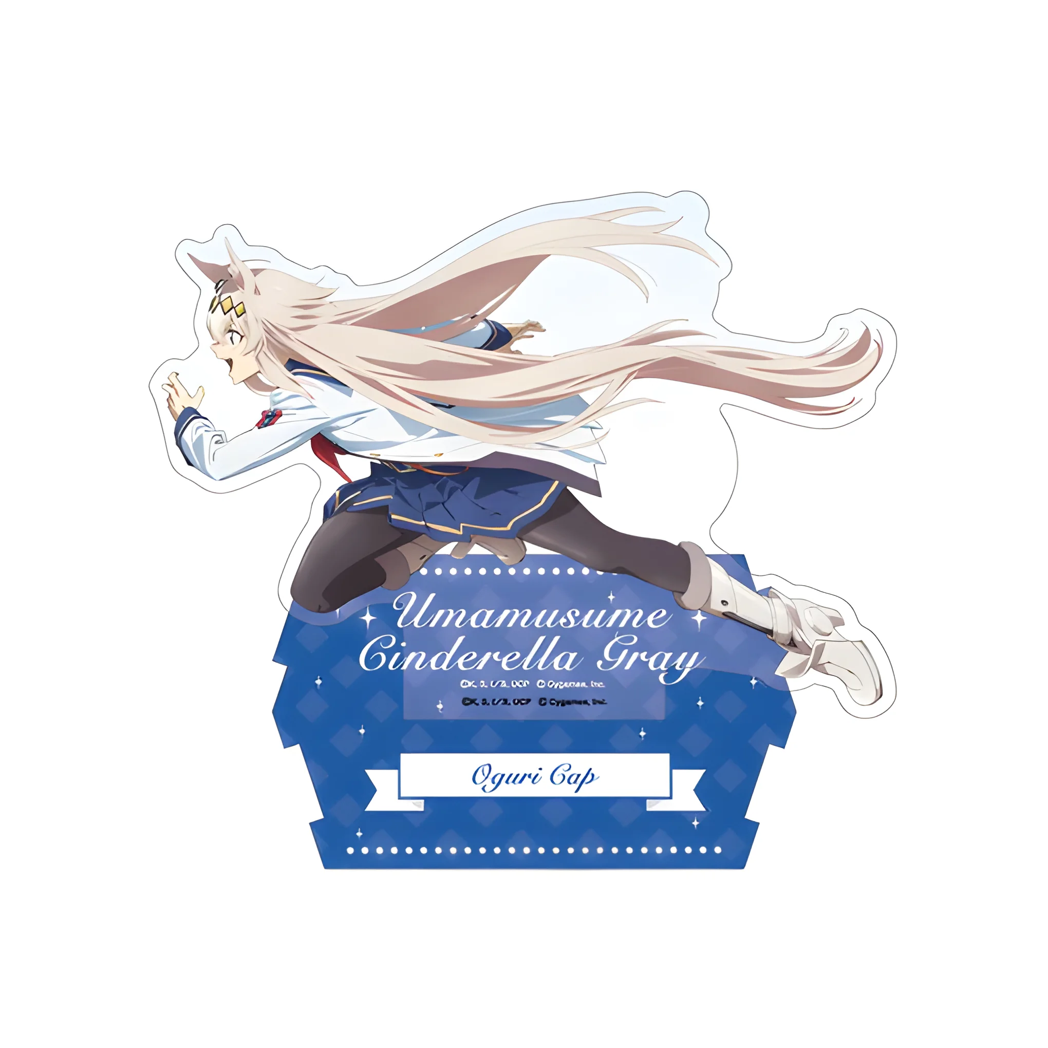Фото Акриловая фигурка-подставка Umamusume: Pretty Derby 15 см Gold Ship Mejiro McQueen, модель для косплея, игрушка, подарок на день рождения, украшение, брелок №2