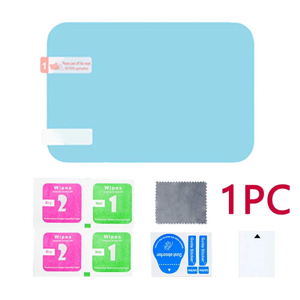 

Автомобильная непромокаемая пленка, 1 шт., прозрачная пленка для зеркала заднего вида, защитная противотуманная водонепроницаемая пленка, а...