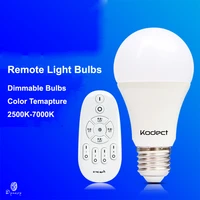 dimmable remote led bulbs smart e26e27 color and brightness dimming bulb night light multi function for home lighting fixture
