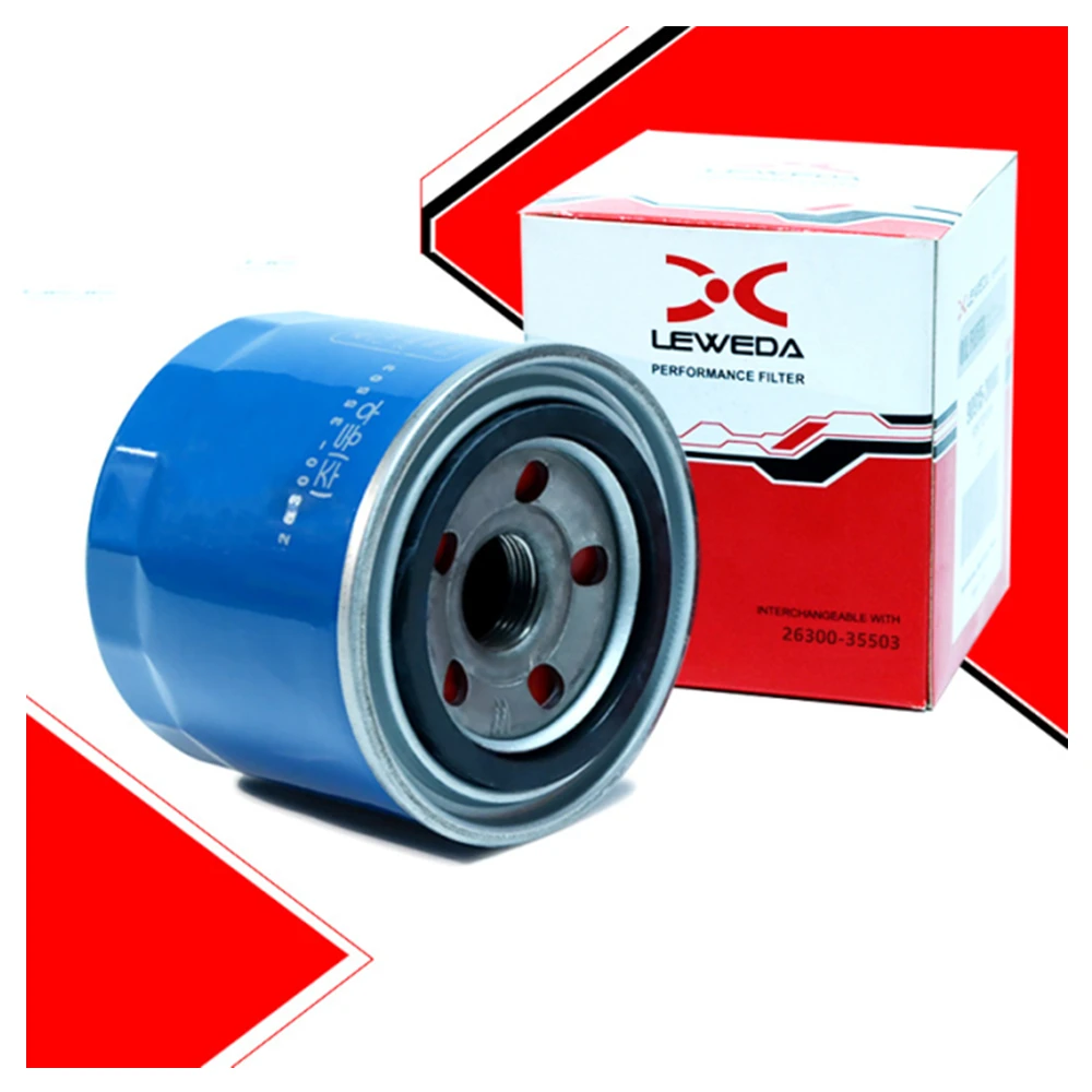 

Масляный фильтр 26300-35503 подходит для современного автомобильного масляного фильтра Kia Oil Gesonata Elantra 1010210GA/M11101702013/JX0705K3