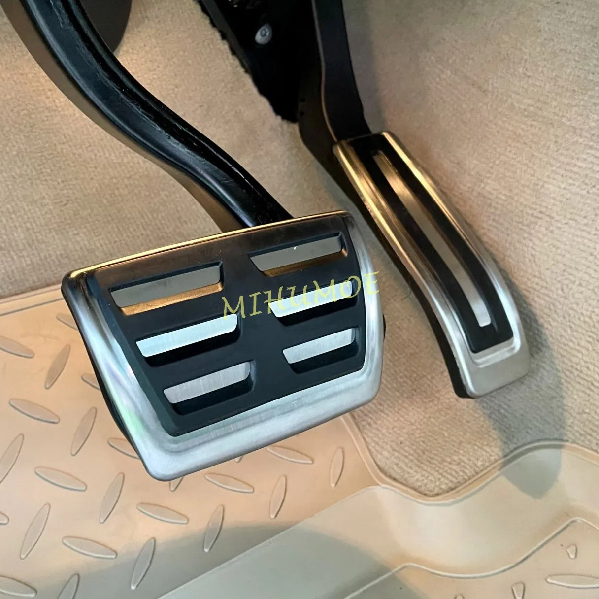 

Противоскользящая задняя панель из нержавеющей стали LHD для Audi Q7 Volkswagen VW Touareg Porsche Cayenne 2006-2018