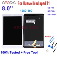 8 0 for lcd display for huawei mediapad t1 s8 701 s8 701u s8 701w lcd touch screen digitizer assembly replacement