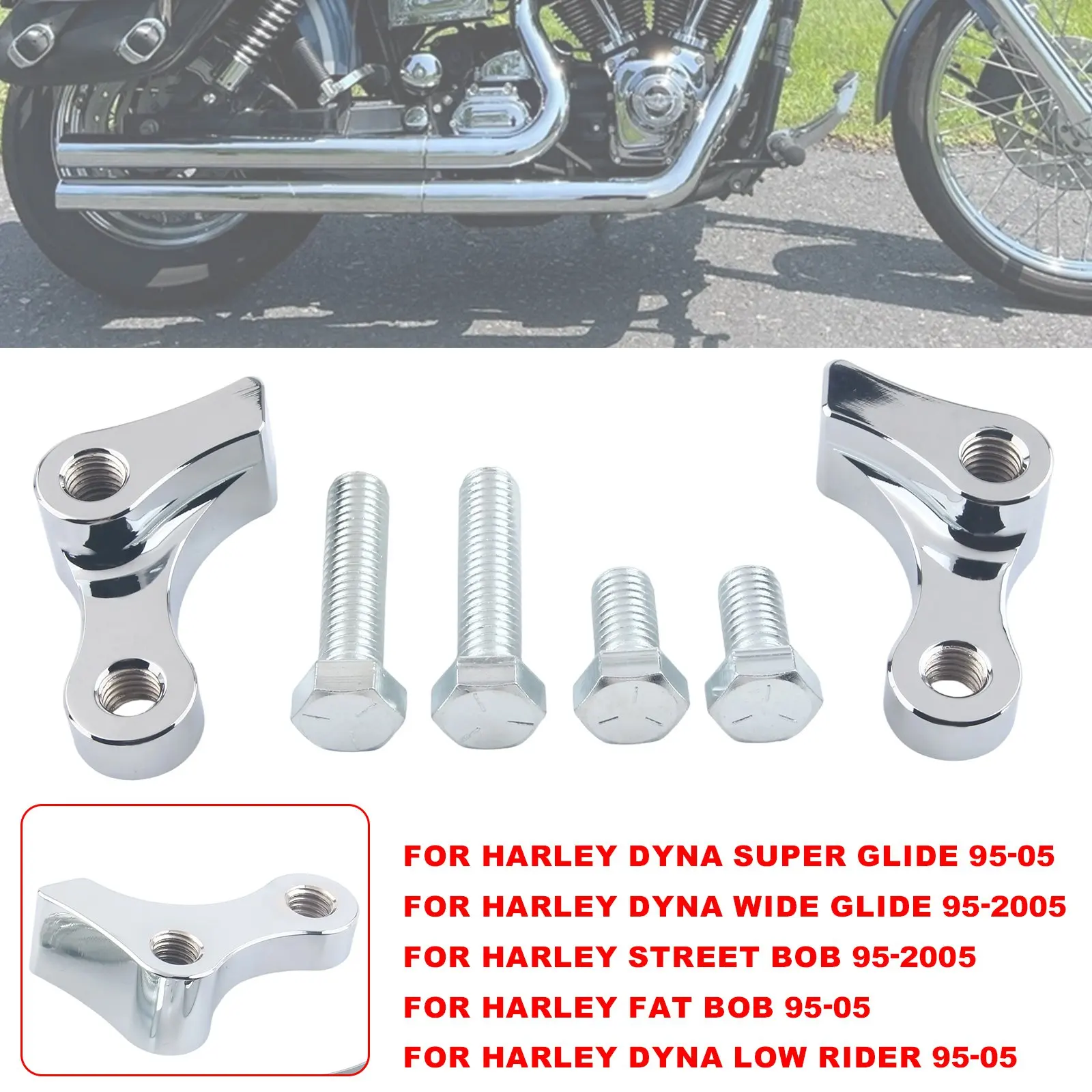 Фото Для Harley Dyna 95-05 FXDWG FXDL FXDB комплект для понижения задней части. №3