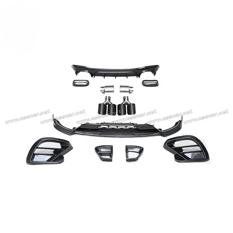 Для Mercedes Bens GLE Coupe GLE63AMG GLE350 Обновление обвесов для Brabus800 Автомобильные передние и