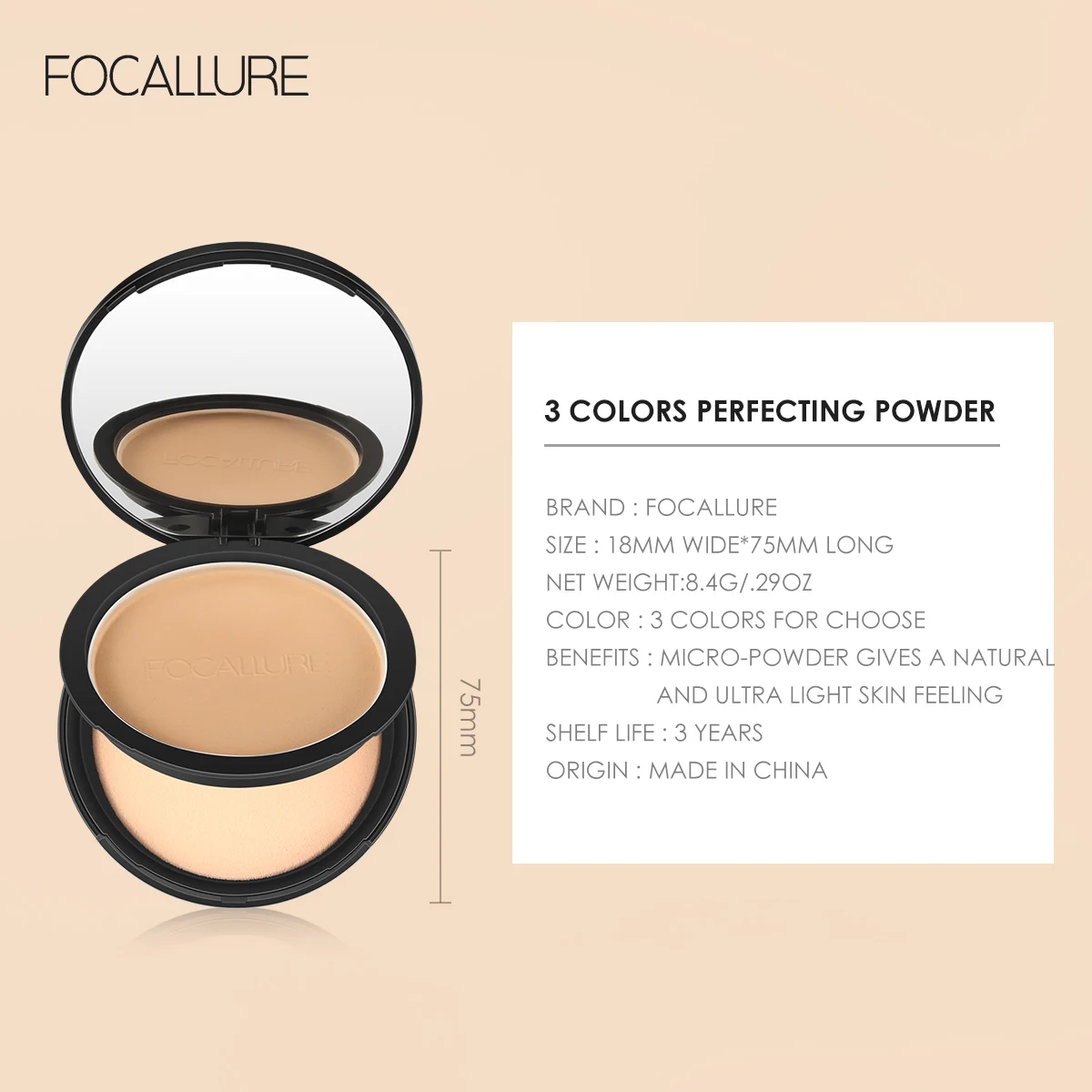 FOCALLURE 9 цветов макияж пудра для лица бронзатор хайлайтер мерцающий осветлитель