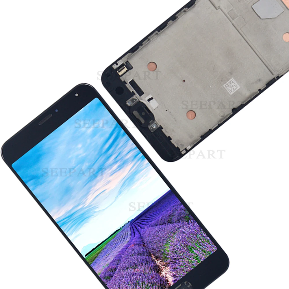 Протестированный Новый ЖК-дисплей 5 7 дюйма для Meizu Pro детали замены экрана дисплея
